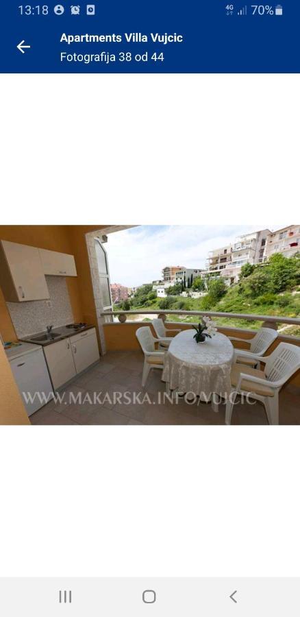 Villa Vujcic Makarska Exteriör bild