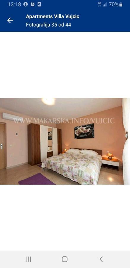 Villa Vujcic Makarska Exteriör bild